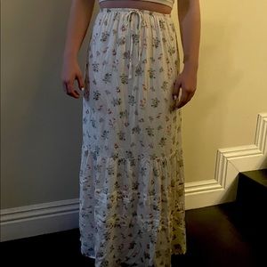 Urban outfitters maxi prairie skirt